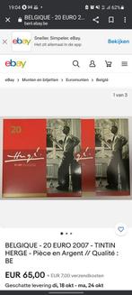 Munt herge 20 euro. Foto 3 4 5 eigen foto s, Verzenden, Nieuw, Overige typen, Gesigneerd
