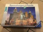 Puzzel Ravensburger 2000 stukjes Las Vegas New York hotel, Puzzle, Utilisé, Enlèvement ou Envoi, Plus de 1 500 pièces