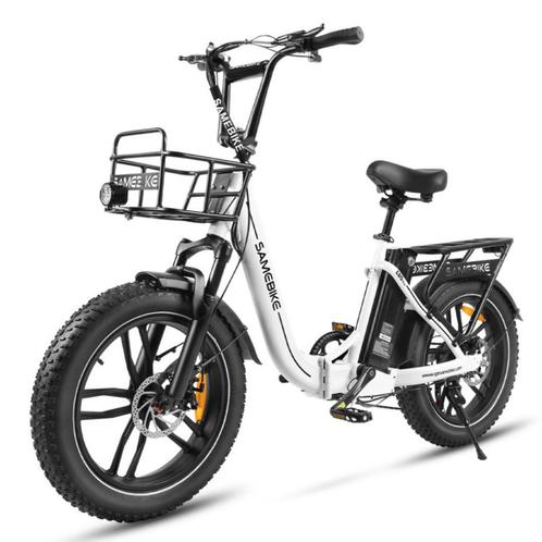 SAMEBIKE C05 PRO 500W/13Ah witte elektrische fiets, Sport en Fitness, Overige Sport en Fitness, Nieuw, Verzenden