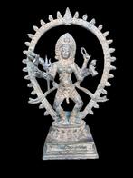 Bronzen beeld van de godin Kali/India, Antiek en Kunst, Ophalen of Verzenden