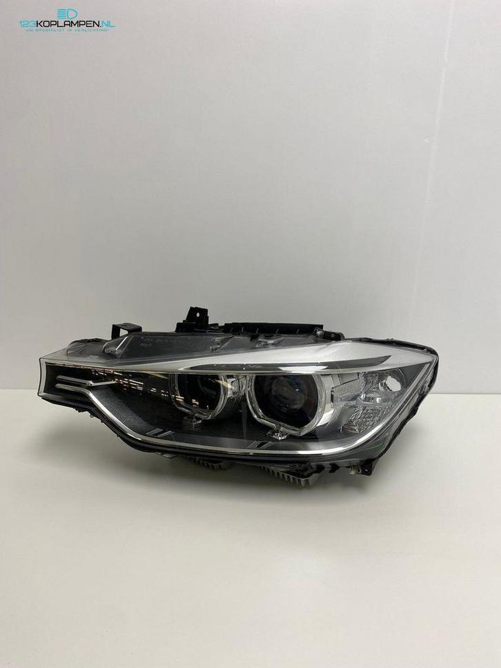 (VR) BMW F30 F31 Xenon dynamic koplamp links kompleet, Auto-onderdelen, Verlichting, Gebruikt, Ophalen of Verzenden