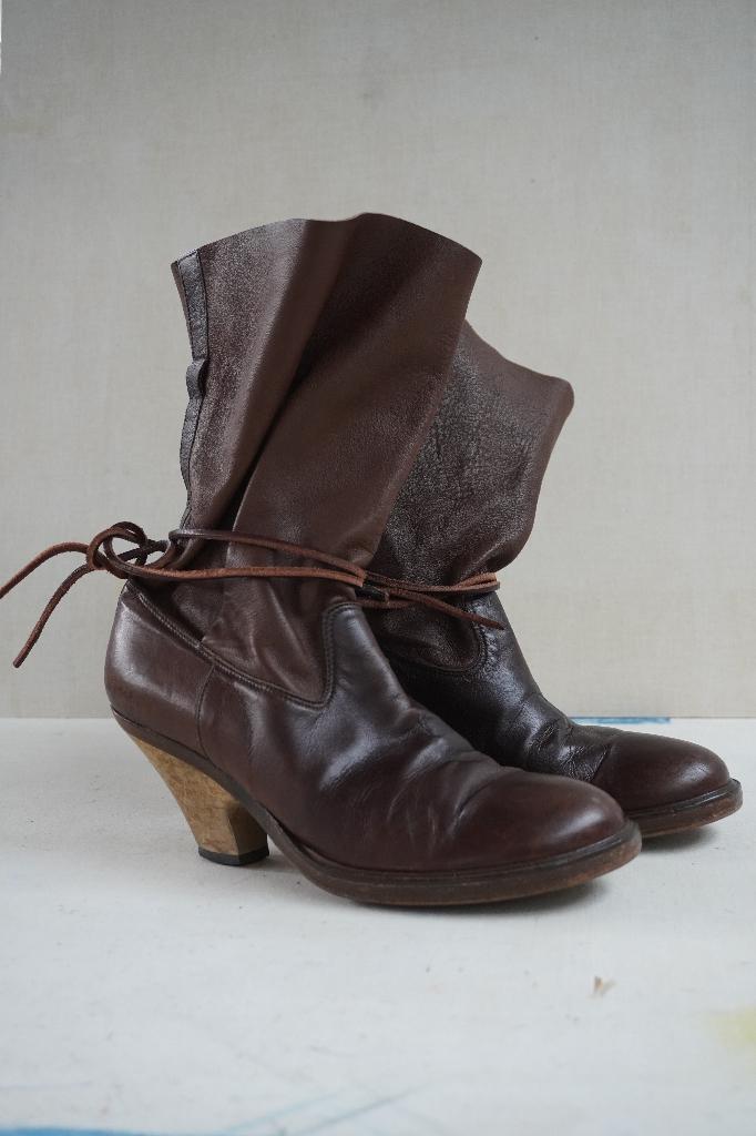 A.F. VANDEVORST, Kleding | Dames, Schoenen, Gedragen, Lage of Enkellaarzen, Bruin, Ophalen of Verzenden