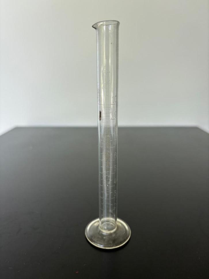 Vintage Maatcilinder Apotheek Labo 10 ml, Antiek en Kunst, Curiosa en Brocante, Ophalen of Verzenden