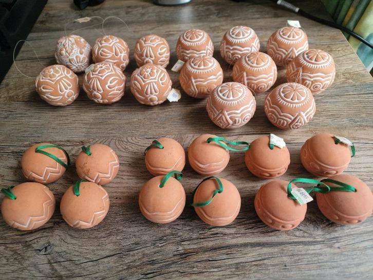 Keramieken kerstballen (unieke stuks!), Diversen, Kerst, Nieuw, Ophalen