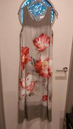 Maxi jurk, Armand Ventilo, mt M, linnen en zijde, Kleding | Dames, Ophalen of Verzenden, Zo goed als nieuw, Maat 38/40 (M), Onder de knie