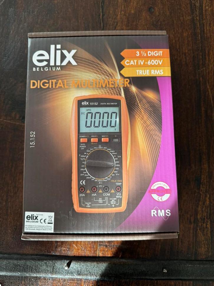 Digitale multimeter, Doe-het-zelf en Bouw, Meetapparatuur, Multimeter, Ophalen