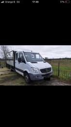 Mercedes sprinter 516 cdi dubbel cabine euro 5, Auto's, Bestelwagens en Lichte vracht, Zwart, Wit, Mercedes-Benz, Particulier