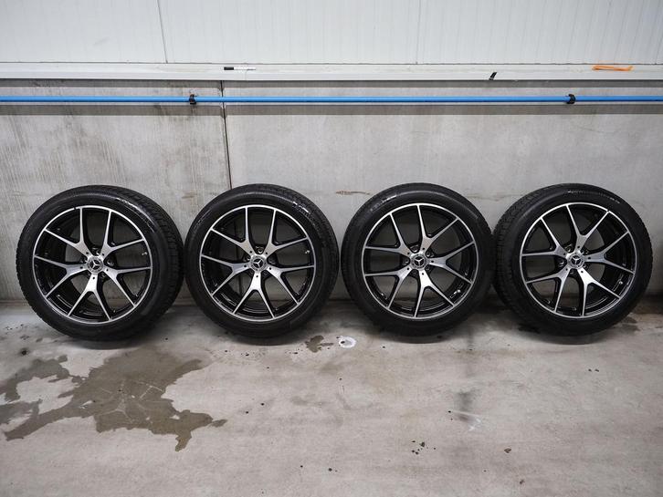 Originele Mercedes GLC AMG velgen + winterbanden Continental, Auto-onderdelen, Banden en Velgen, Banden en Velgen, Winterbanden