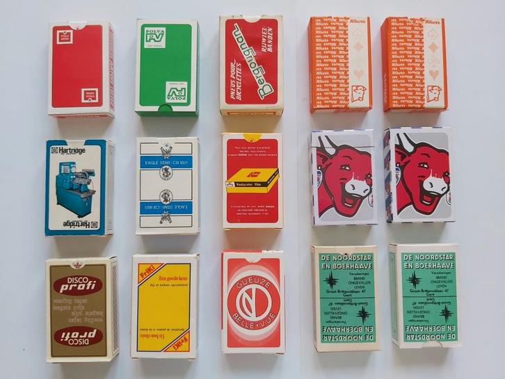 Diverse speelkaarten, Verzamelen, Speelkaarten, Jokers en Kwartetten, Zo goed als nieuw, Speelkaart(en), Ophalen of Verzenden