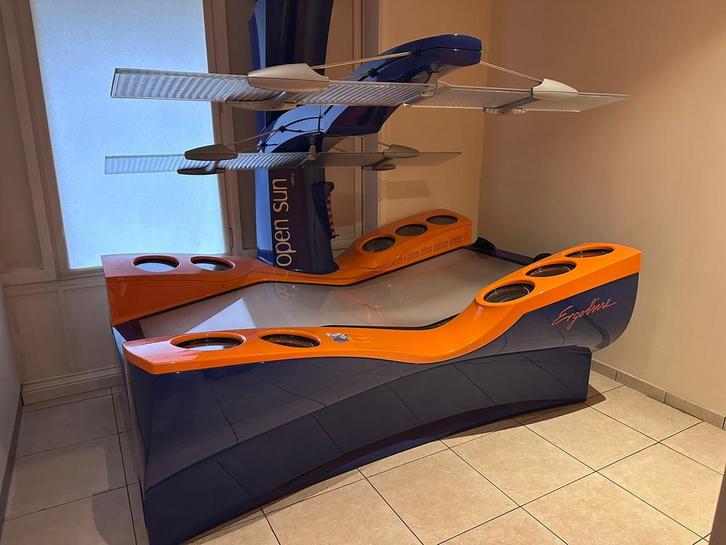 Banc solaire professionnel Ergoline Open Sun Ultra, Electroménager, Solarium, Banc solaire & Bronzage facial, Ne fonctionne pas