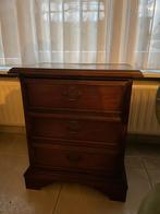 Massief houten telefoonkastje – 3 lades, Huis en Inrichting, Kasten | Ladekasten, Ophalen