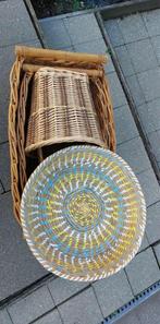 set manden, Huis en Inrichting, Woonaccessoires | Schalen en Manden, Ophalen, Gebruikt