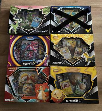 Pokemon collection boxes beschikbaar voor biedingen