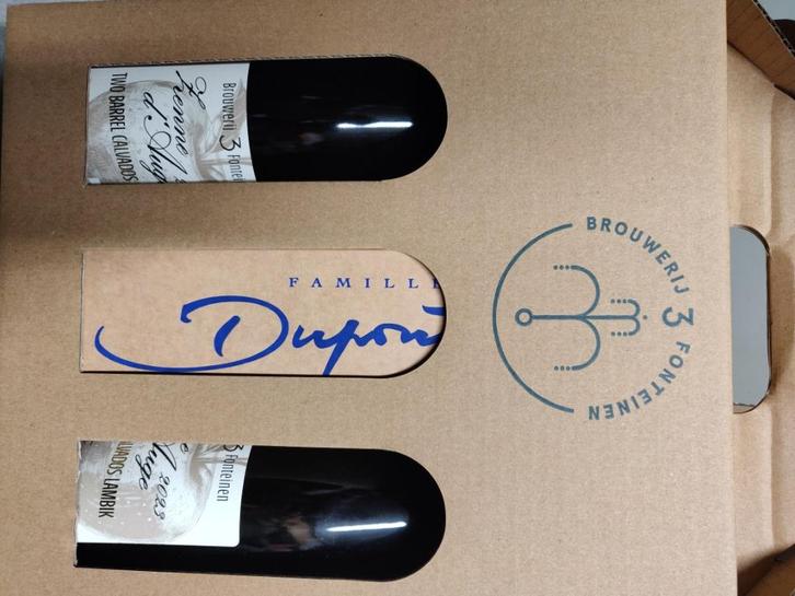 3 fonteinen Zenne d'Auge, Verzamelen, Biermerken, Ophalen of Verzenden