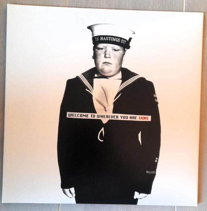 INXS Welcome to Wherever You Are LP Beautiful Girl, Cd's en Dvd's, Vinyl | Rock, Zo goed als nieuw, Alternative, 12 inch, Ophalen of Verzenden