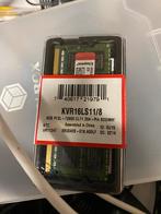 Kingston KVR16LS11/8 is een 8 GB DDR3 SO-DIMM, Computers en Software, RAM geheugen, Ophalen, 8 GB, Nieuw, DDR3