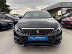 Peugeot 308 SW 1.2i GT-LINE NAVIGATIE LEDER PANO-DAK CAMERA, 94 kW, Euro 6, Zwart, USB