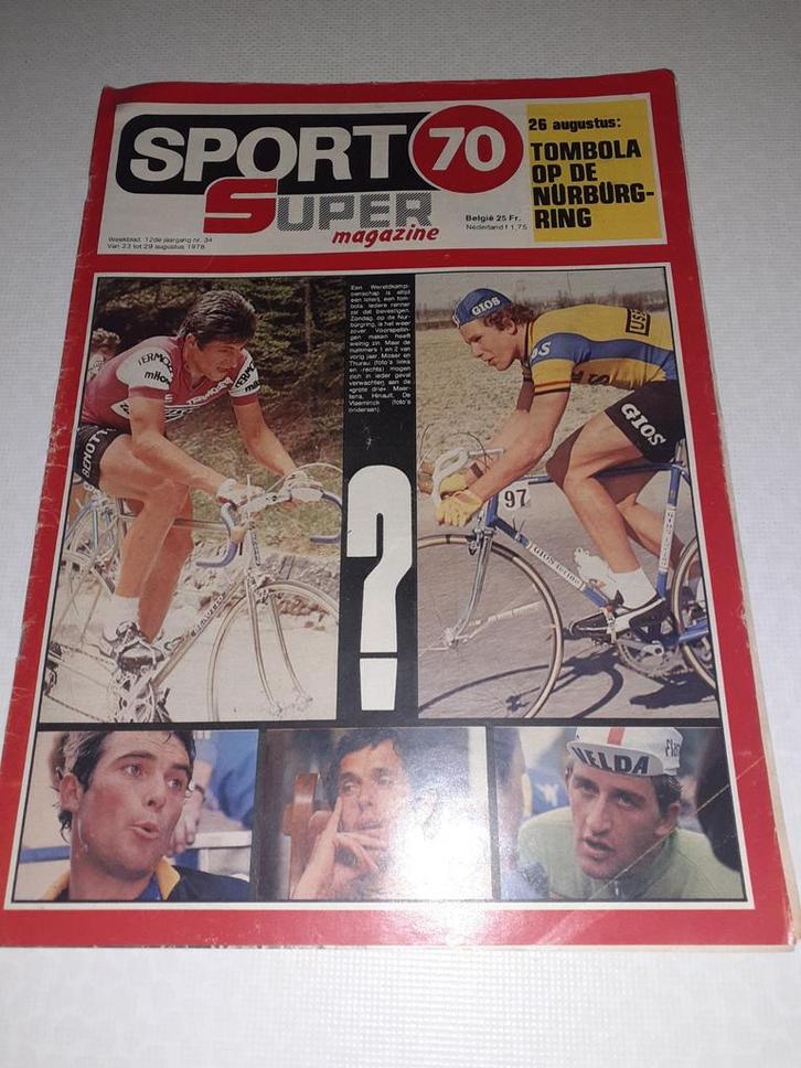 Weekblad Sport 70 – n 34 – 23/08-29/08/1978 - RWDM, Boeken, Sportboeken, Gelezen, Ophalen of Verzenden