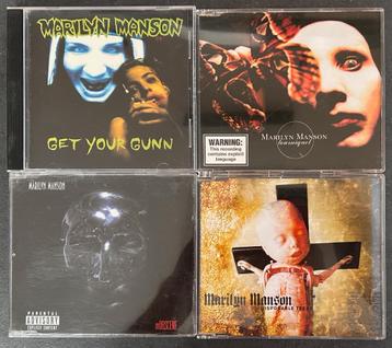 MARILYN MANSON - Verzameling van 4 maxi CDs  beschikbaar voor biedingen