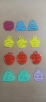 oude fietsnummerplaten, Verzamelen, Ophalen, Gebruikt