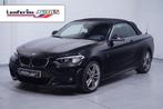 BMW 218 2-serie Cabrio 218d High Executive Leder Navi Camera, Auto's, BMW, Automaat, 118 g/km, Zwart, Navigatiesysteem