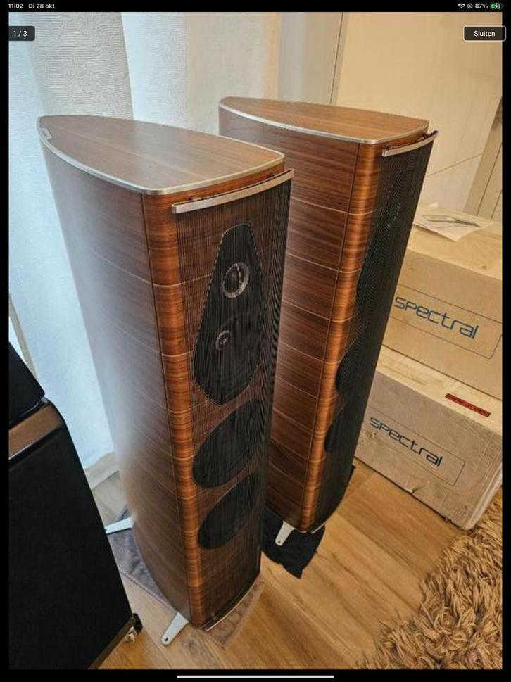 Sonus Faber Olympica Nova III, Audio, Tv en Foto, Luidsprekerboxen, Zo goed als nieuw, Ophalen of Verzenden