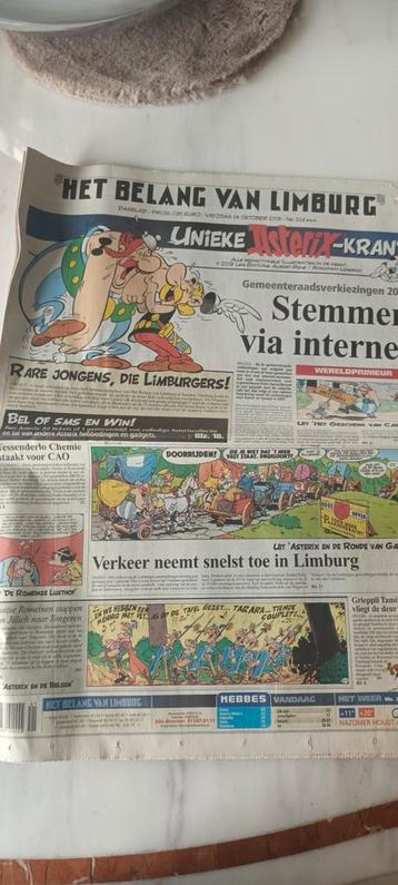 Unieke Asterix- krant 2005