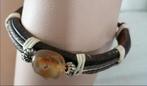 Bracelet en cuir de cornaline personnalisable, Enlèvement ou Envoi, Neuf