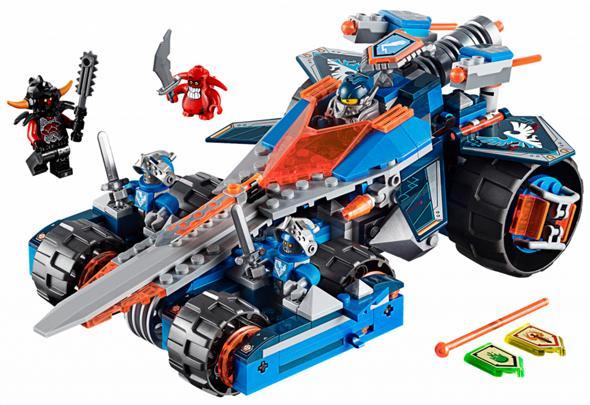 Lego Nexo Knights Set 70315 Clay's Rumble Blade, Kinderen en Baby's, Speelgoed | Duplo en Lego, Zo goed als nieuw, Lego, Complete set