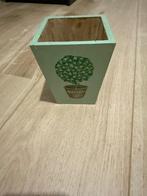 Boîte rangement en bois vert, Maison & Meubles, Accessoires pour la Maison | Plataux & Paniers, Enlèvement ou Envoi, Panier, Bois