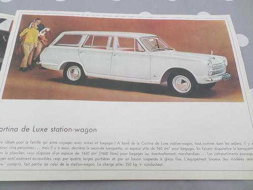 Ford Cortina  1966 Franstalige brochure, Boeken, Auto's | Folders en Tijdschriften, Ford, Ophalen of Verzenden