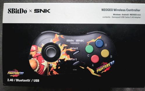 8bitdo NEO GEO PAD terry bogard limited edition SNK neuf new, Consoles de jeu & Jeux vidéo, Consoles de jeu | Accessoires Autre