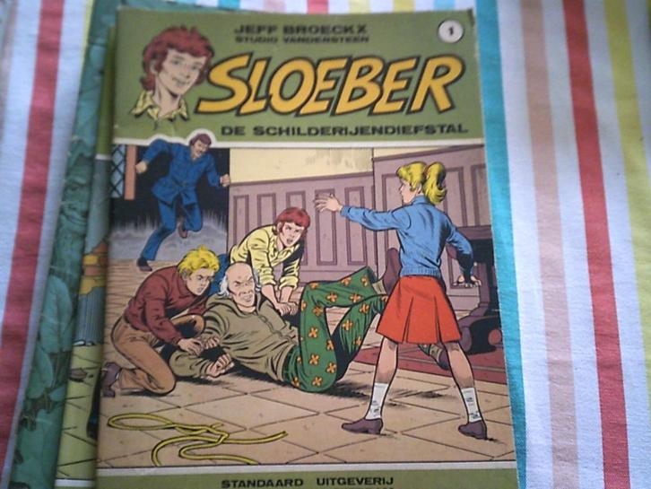 Sloeber strips, Boeken, Stripverhalen, Gelezen, Meerdere stripboeken, Ophalen of Verzenden