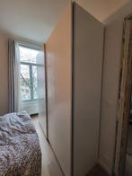 Witte kleerkast met schuifdeuren, Huis en Inrichting, Kasten | Kleerkasten, Ophalen, Met deur(en), Gebruikt, 200 cm of meer