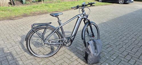 Flyer gotour 6 7.43 maat L kleur antraciet, Fietsen en Brommers, Elektrische fietsen, Zo goed als nieuw, Ophalen