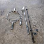 Verschillende Olympische barbells. 4 stuks, Ophalen, Zo goed als nieuw