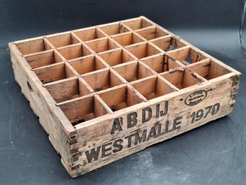 oude bierbak ABDIJ WESTMALLE, 1970 beschikbaar voor biedingen