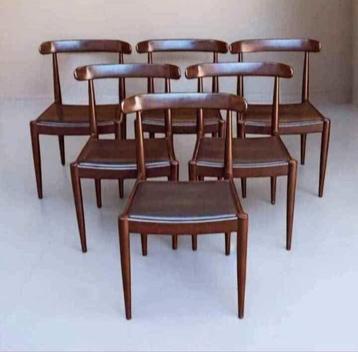 Vintage Alfred Hendrickx stoelen voor Belform mod 500 1960's beschikbaar voor biedingen