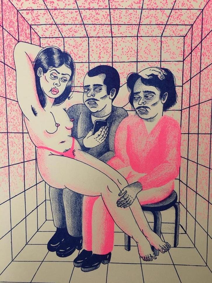 Litho Joëlle Dubois, Antiquités & Art, Art | Lithographies & Sérigraphies, Enlèvement ou Envoi