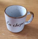 Beker/mok „La Chope” - Bruine gespikkelde kleur, Ophalen of Verzenden
