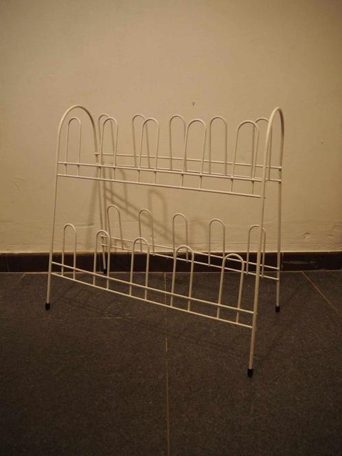 Vintage wit schoenrekje, 1980s, Huis en Inrichting, Kasten | Schoenenrekken, Zo goed als nieuw, Ophalen