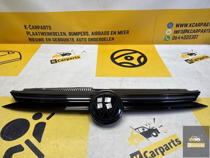 Grill Led grill VW Golf 8 R R-Line 5H0853651BE Grille, Auto-onderdelen, Carrosserie, Volkswagen, Voor, Gebruikt