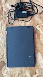 zwarte chromebook lenovo 300e gen3, Computers en Software, Chromebooks, Gebruikt, Touchscreen, Ophalen of Verzenden, Azerty