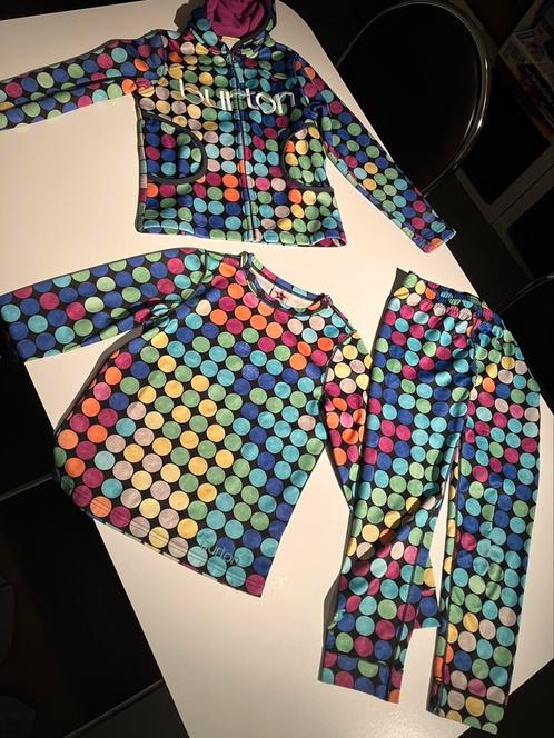 Burton 3-Delig thermische set, 6-8jaar (maat 128), Kinderen en Baby's, Kinderkleding | Maat 128, Gebruikt, Meisje, Setje, Ophalen of Verzenden