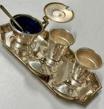 Vintage EPNS Cruet-Set Verzilverde Specerijen potjes 1960, Antiek en Kunst, Ophalen of Verzenden
