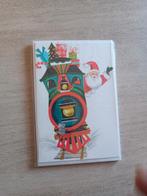 4 vintage kerstkaarten + enveloppen, Ophalen of Verzenden, Zo goed als nieuw