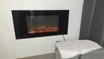 Cheminée électrique murale - effet flamme - chauffage, Maison & Meubles, Cheminées, Enlèvement, Comme neuf, Suspendu, Cheminée électrique