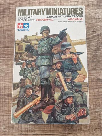 Tamiya German Artillery Troops 1/35 beschikbaar voor biedingen