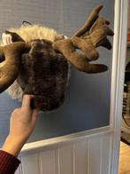 Leuke stoffen dierenkoppen voor aan de muur, Ophalen, Gebruikt