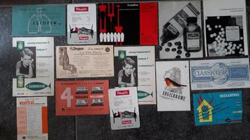 Reclameblotters - Farmaceutische producten beschikbaar voor biedingen